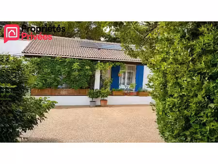 sainte-anastasie ? maison de plain-pied - 4 chambres ? 113 m² ? terrain plat 1 343 m² ? au