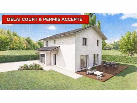 terrain avec maison neuve à vendre