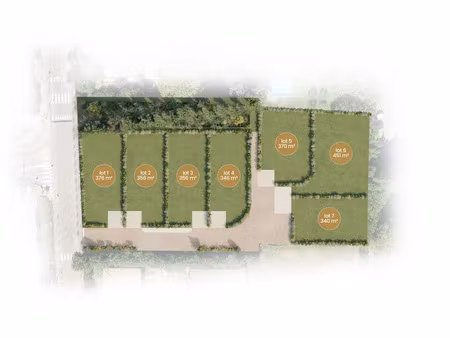 vente terrain 400 m² à fontvieille (13990)  170 000 €