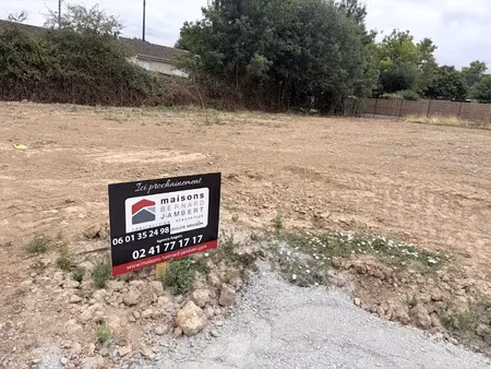 vente terrain 870 m² à les ponts-de-ce (49130)  236 000 €