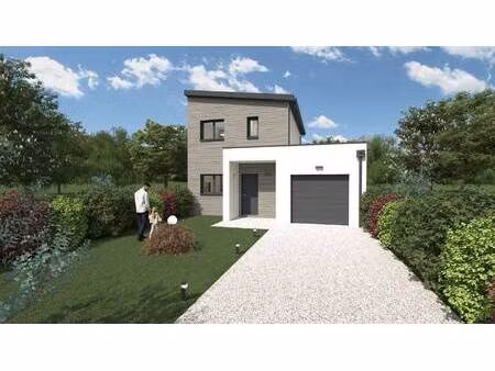 terrain avec maison neuve à vendre