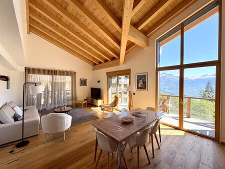 superbe appartement 4 pièces avec vue mont blanc