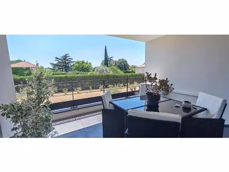 montélimar sud ! appartement t3 récent avec terrasse  garage et parking