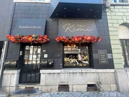 à remettre – commerce de bouche idéalement situé à liège
