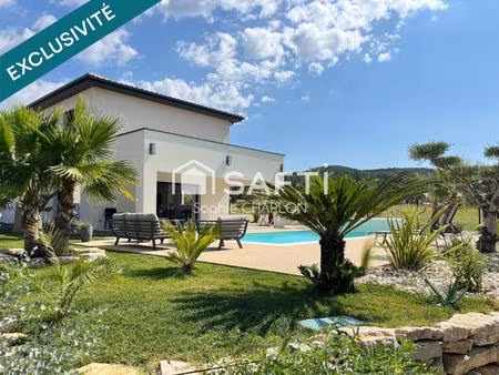 maison contemporaine 2025 avec piscine  cliousclat  drôme provençale