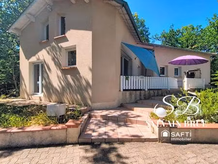 maison atypique avec piscine et grand sous-sol – nature  calme et confort