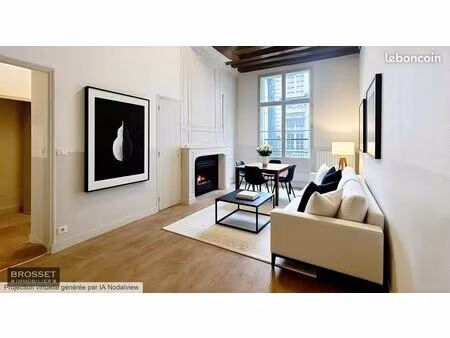 appartement 3 pièces 62 m²