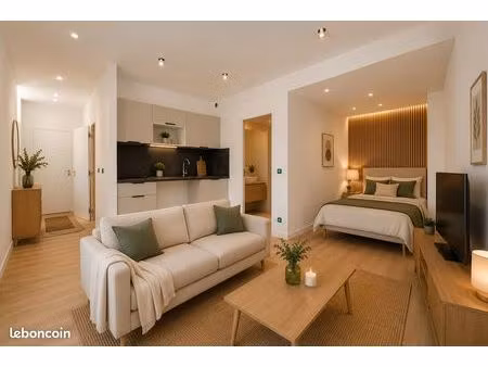 exclusivité – t1 de 21 m² entièrement rénové