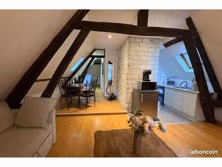 charmant t2 dans très bel immeuble typique du bouchon troyen