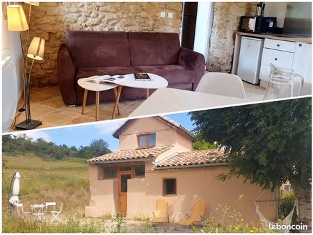 pigeonnier meublé 40m2 – domaine de 6 ha – 10 min mirepoix – location longue durée