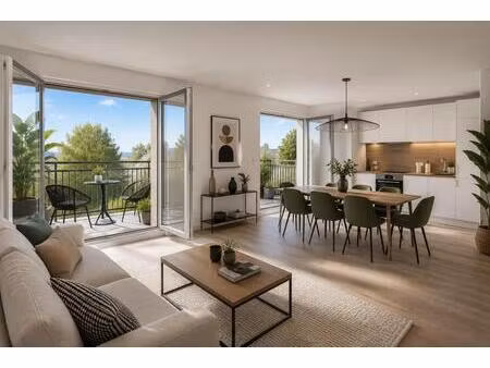 magnifique 3 pièces avec deux balcons – secteur mairie
