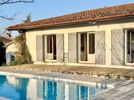 bassussary maison de plain-pied avec piscine