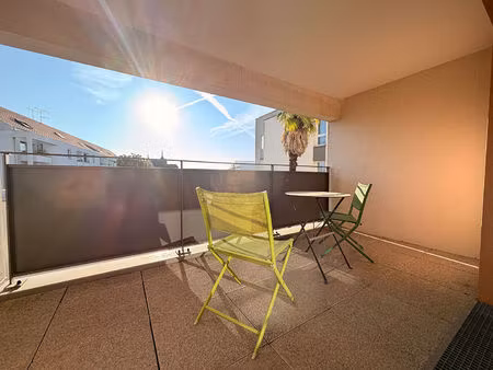 douet : appartement t3 meublé avec parking
