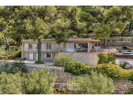 villa moderniste vue rade