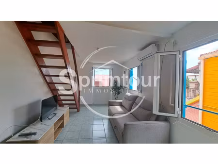 duplex t2 meublé centre-ville de basse-terre
