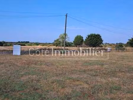 vente terrain aux moutiers-en-retz (44760) : à vendre / 750m² les moutiers-en-retz