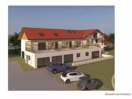 appartement f2 à vendre - 2 pièces - 38 m2 - vinzier - 74 - rhone-alpes