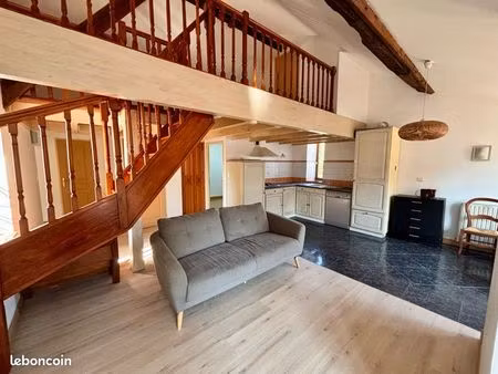 appartement t2 bis duplex de charme  centre historique de cahors