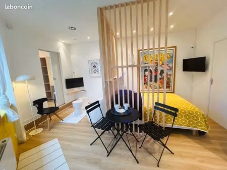 magnifique studio 25m² hypercentre niort • tout inclus possible(elec  eau  clim  parking p