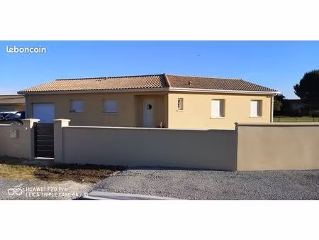 maison t4 de plain-pied 101 m² avec garage