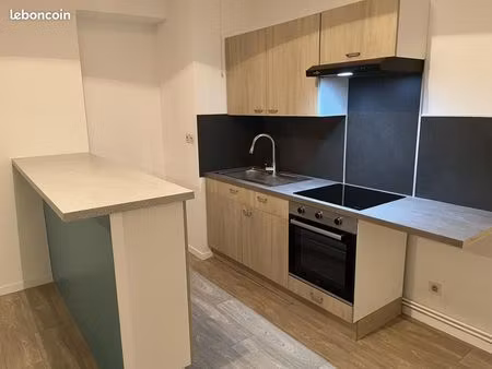t2 duplex rénové de 48 m² avec terrasse privative et jardin