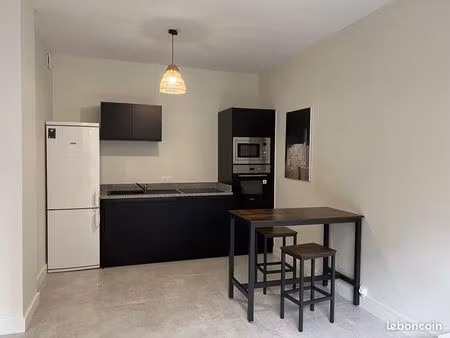 loue f2/t2 meublé rue désiré claude