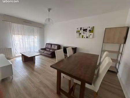 t2 meublé avec parking sécurisé nantes sud