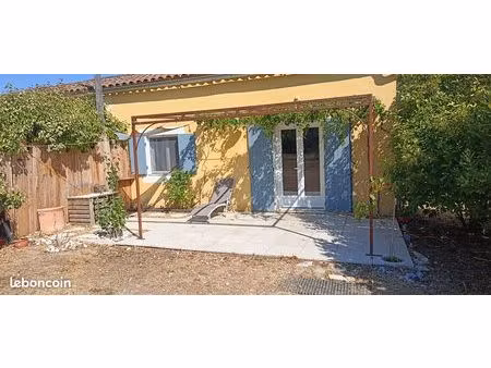 appartement plein pied terrasse jardin parking 1 à 2 personnes