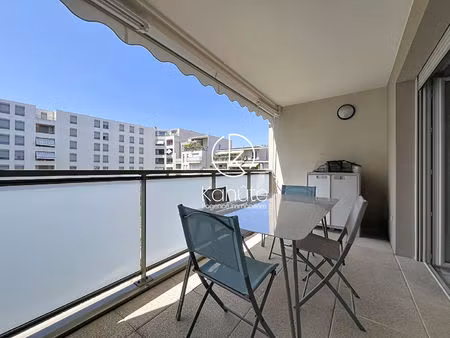 appartement villeurbanne gratte-ciel 3 pièce(s) 66 m2  2 chambres  terrasse  garage