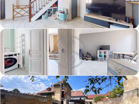 la frette 38260 - maison familiale 89 m² - 4 chambres - terrain constructible de 529 m²
