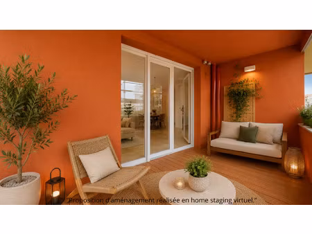 vente appartement 3 pièces 61 m² blagnac (31700)