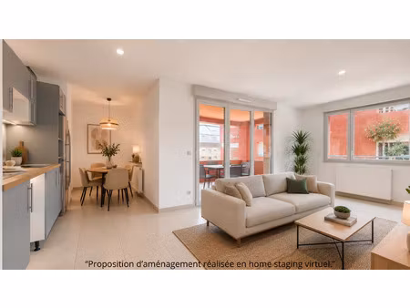 vente appartement 3 pièces 61 m² blagnac (31700)