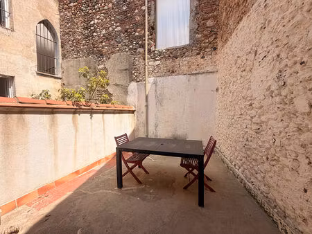 rivesaltes  appartement t3 avec exterieur