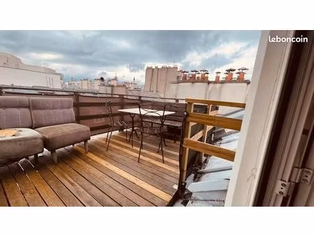 location uniquement pour 1 mois studio bastille