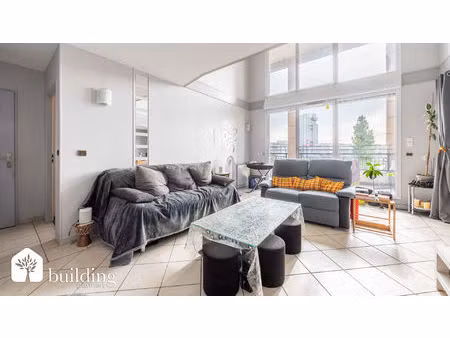 courbevoie/faubourg de l'arche - duplex familial 4 pièces de 103.54 m² avec 18.87 m² de te