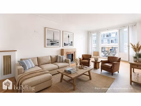 paris 17e terne/porte maillot - appartement 5 pièces avec balcon de 110.19m²