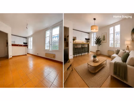 appartement paris 2 pièce(s) 27.06 m2