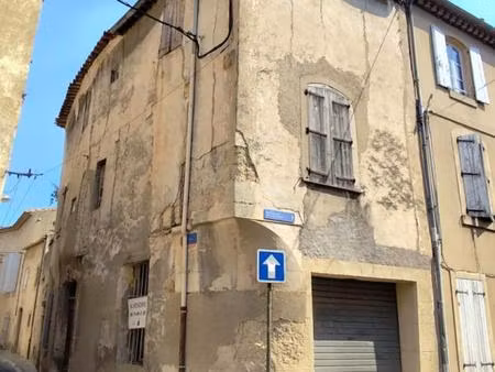 narbonne centre  maison de 100 m2  r+2 - t5 avec garage  sous sol et jardin