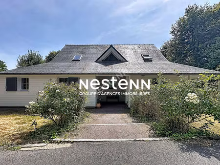 maison - 149m² - 5800m² de terrain - 4 chambres - vie de plain-pied - quimper sud