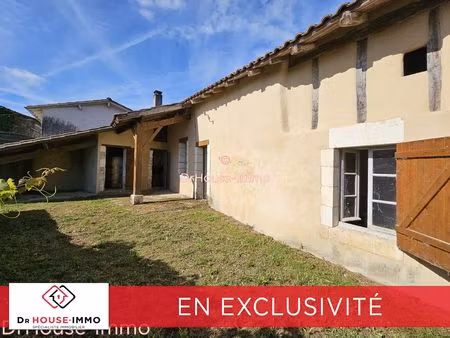 ensemble maisons mitoyennes et grange 24190 saint vincent de connezac