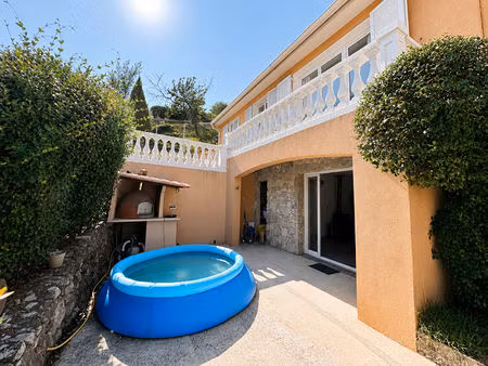 a vendre - contes la vernea - villa de 132 m² 5 pieces - terrain 500 m² - garage - parking