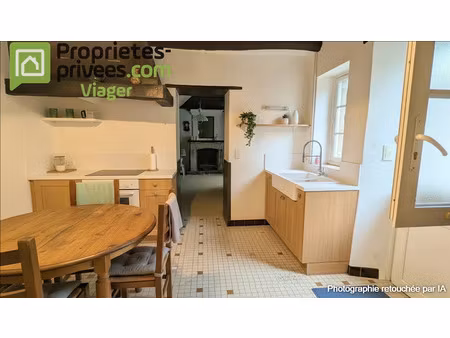 vente viager 4 pièces 72 m² à antogny-le-tillac (37800)  16 500 €
