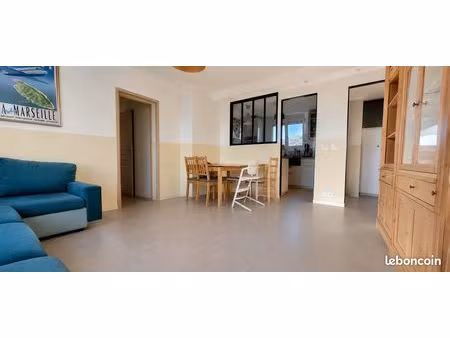 t4 74 m² entièrement rénové – résidence beauvallon pinède