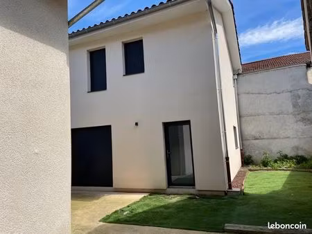 maison de ville avec jardin - givors ville