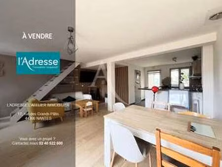 vente maison à nantes beaujoire - saint-joseph (44000) : à vendre / 77m² nantes beaujoire 