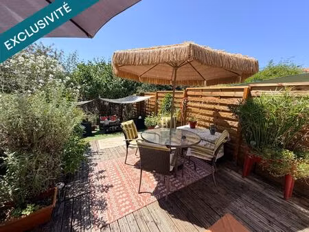 montpellier ovalie  maison t4 avec jardin  terrasse et 2 parkings