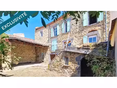 maison en pierre de caractère avec beau potentiel