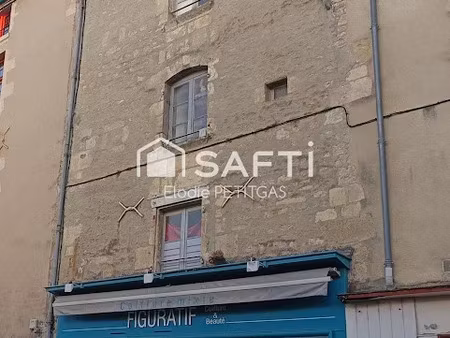 vente immeuble 0 pièces 144 m² à fontenay-le-comte (85200)  230 000 €