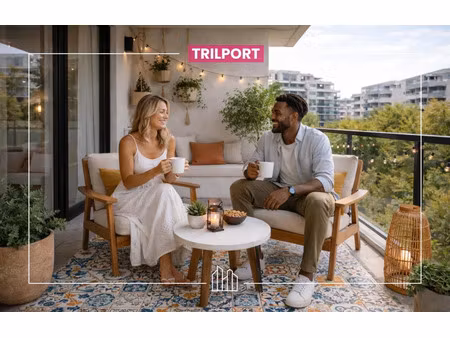 vente appartement neuf 2 pièces 39m2 trilport - 172000 € - surface privée