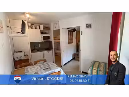 achat appartement 2 pièces 21m² morillon 74440